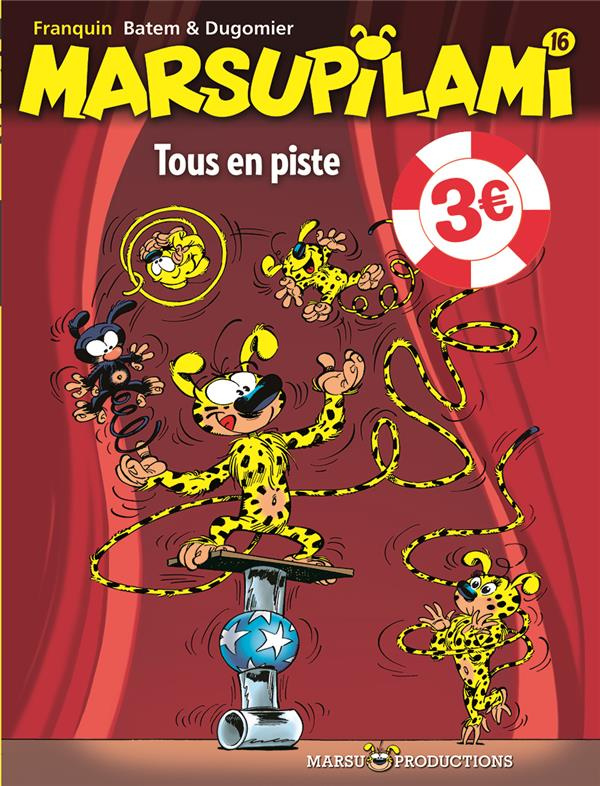 Marsupilami Tome 16 : Tous en piste