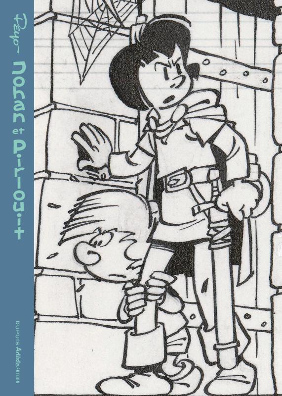 Johan et Pirlouit. Edition spéciale en noir & blanc