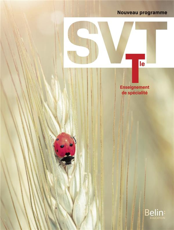 SVT Tle Enseignement de spécialité. Manuel de l'élève, Edition 2020