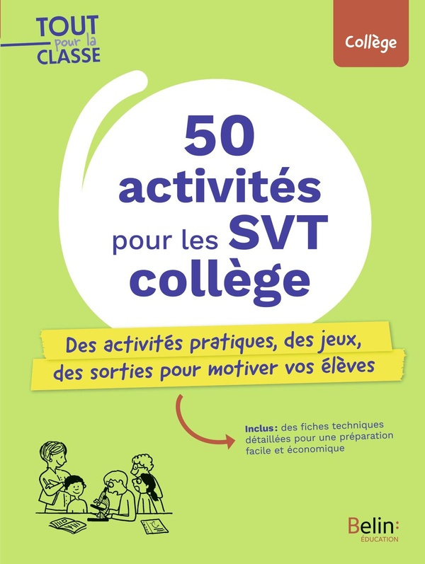 50 activites motivantes pour les SVT collège
