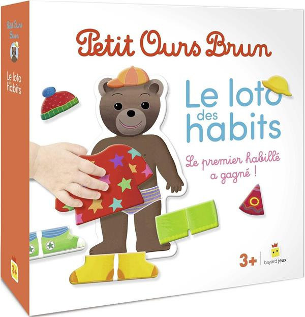 JEU PETIT OURS BRUN - LE LOTO DES HABITS