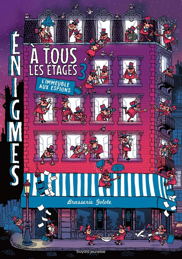 Enigmes à tous les étages Tome 3 : L'immeuble aux espions