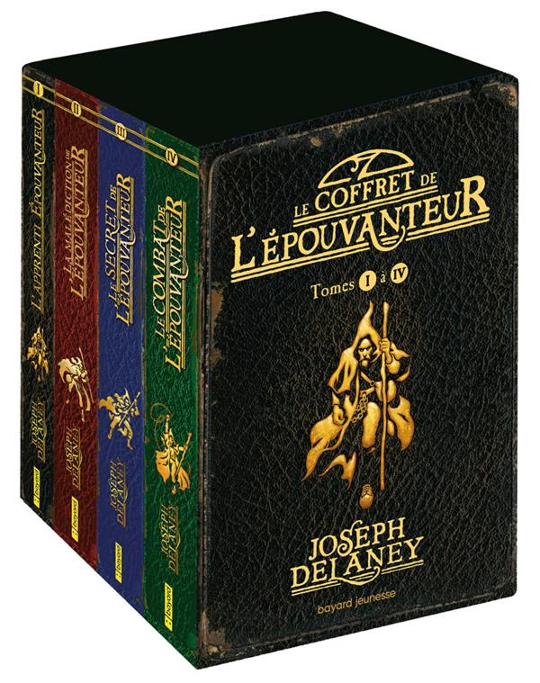 L'Epouvanteur : Coffret en 4 volumes : Tome 1, L'apprenti épouvanteur ; tome 2, La malédiction de l'