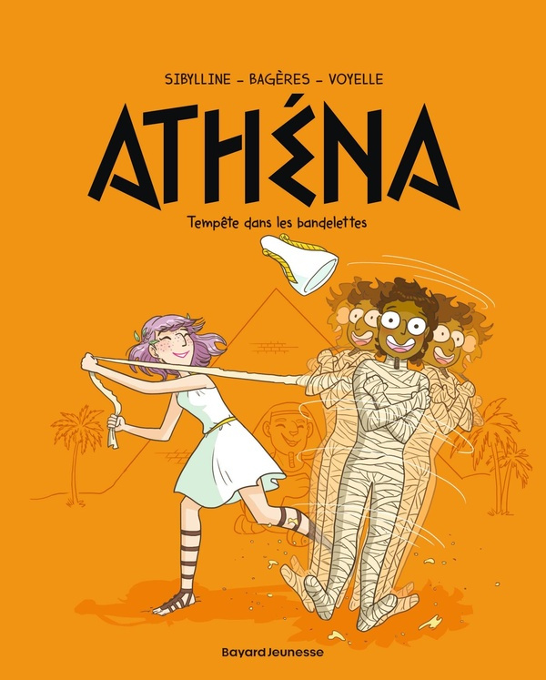 Athéna, Tome 5 : Tempête dans les bandelettes