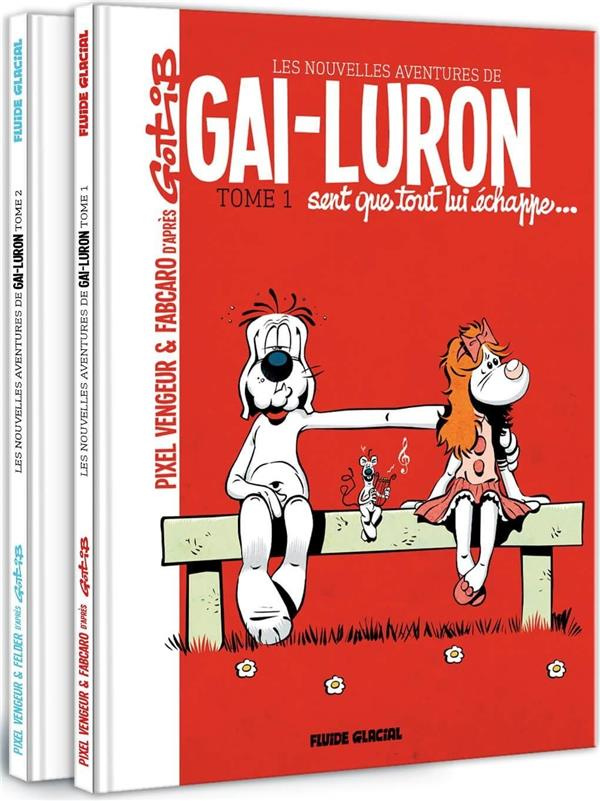 Les nouvelles aventures de Gai-Luron : Pack en 2 volumes : Tome 1, Gai-Luron sent que tout lui échap