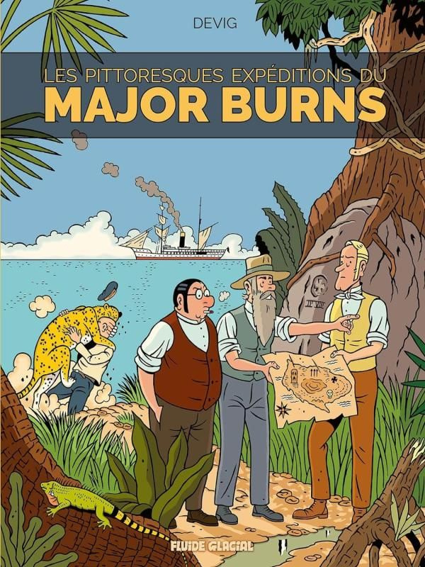 Major Burns Tome 3 : Les pittoresques expéditions du Major Burns