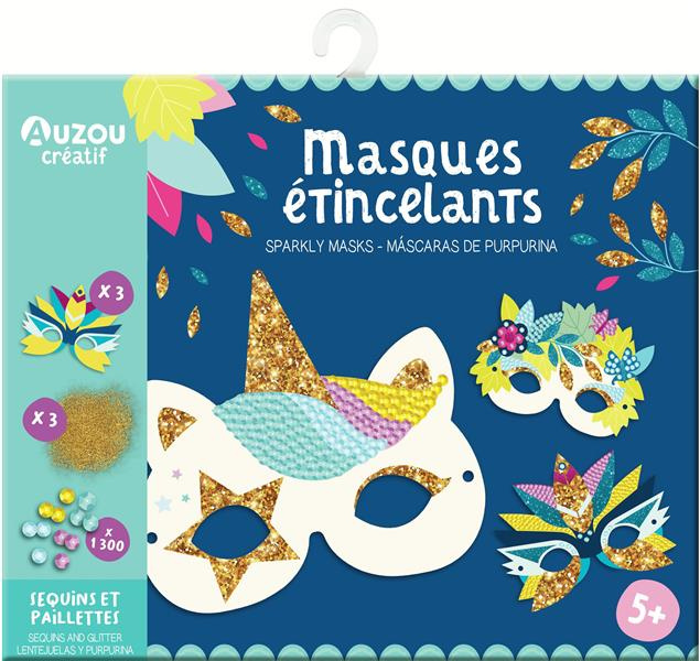MASQUES ETINCELANTS - MA POCHETTE D'ARTISTE