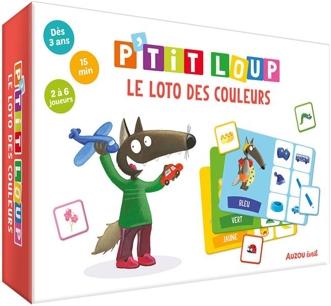 P'TIT LOUP - LE LOTO DES COULEURS