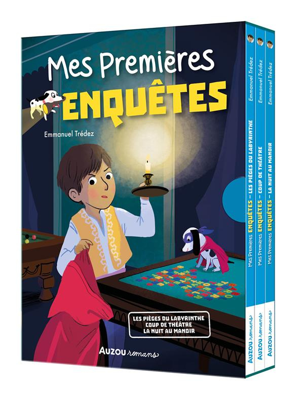 Mes premières enquêtes Tomes 10 à 12 : Coffret en 3 volumes. Tome 10 : Les pièges du labyrinthe ; To