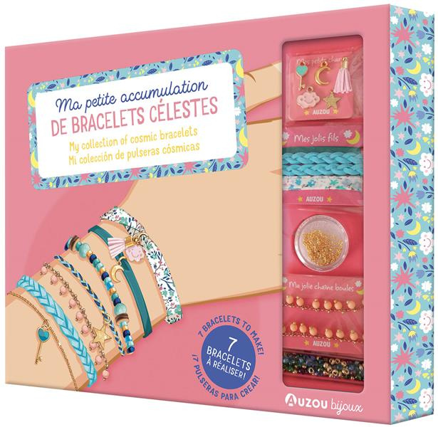 MA PETITE ACCUMULATION DE BRACELETS CELESTES NED - MA BOITE A BIJOUX