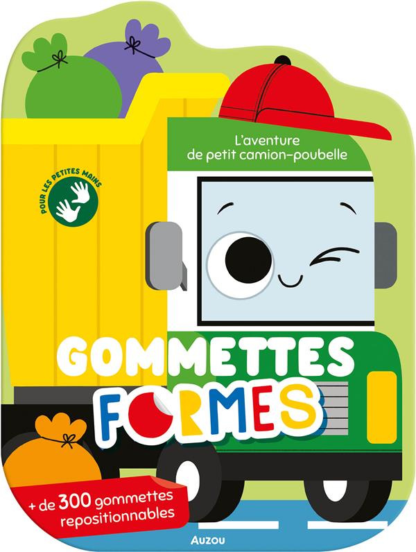 L'aventure de petit camion-poubelle. Avec   de 300 gommettes repositionnables
