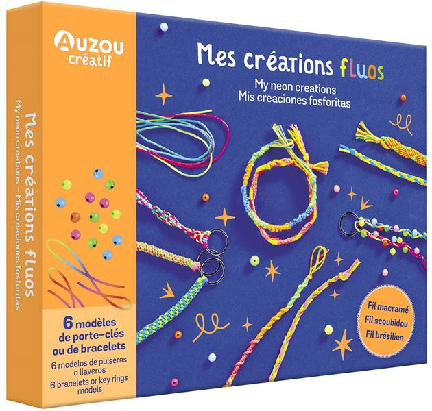 MON COFFRET D'ARTISTE - MES CREATIONS FLUOS