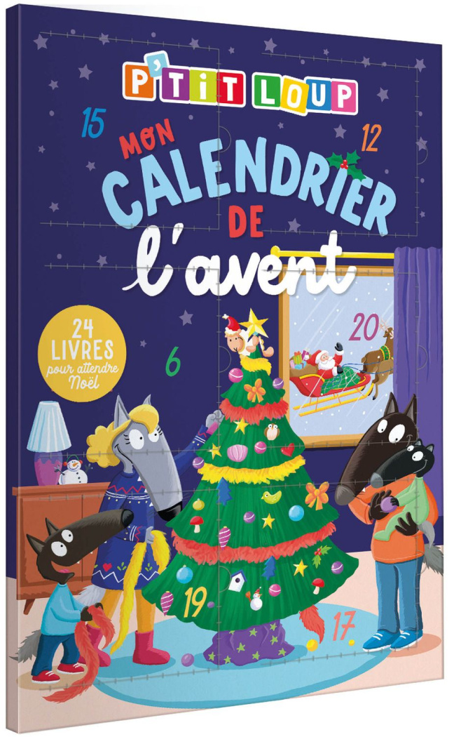 Mon calendrier de l'avent. 24 livres pour attendre Noël