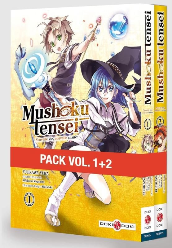Mushoku Tensei - Pack 2 tomes pour le prix de 1 : Tomes 1 et 2