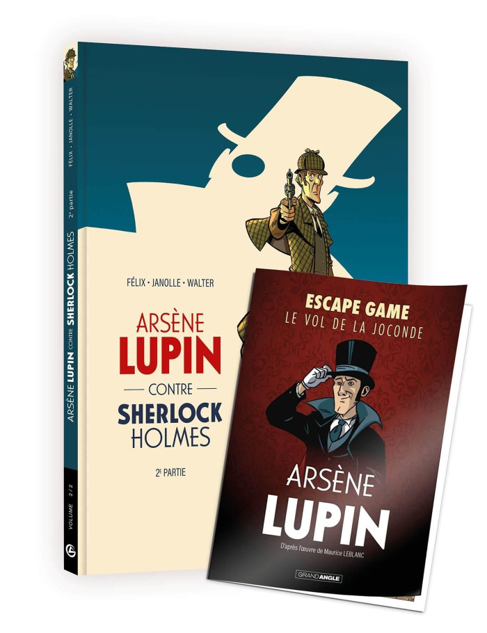 Arsene Lupin : Arsène Lupin contre Sherlock Holmes Tome 2   Escape Game offert