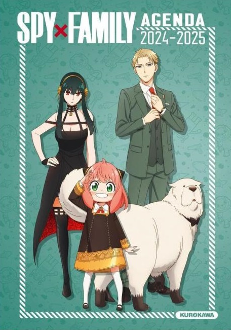Agende Spy x Family : Edition 2024-2025