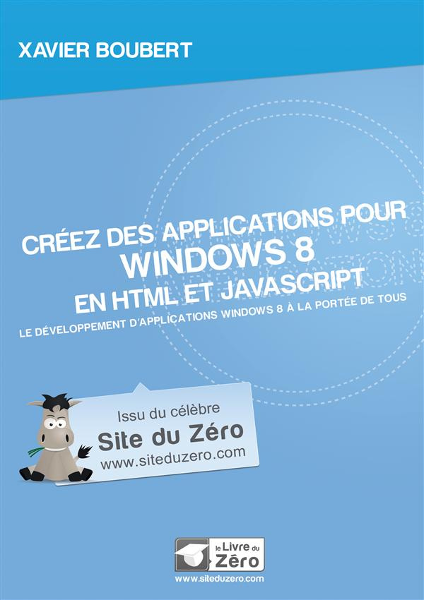 Créez des applications pour Windows 8 en HTML et Javascript