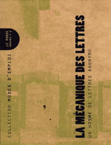 La mécanique des lettres