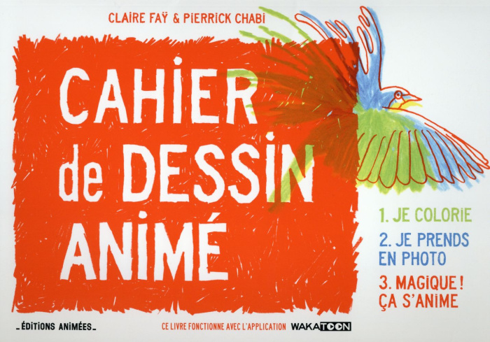 Cahier de dessin animé