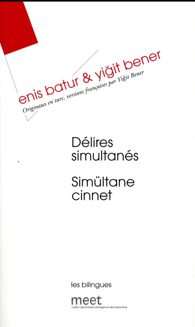 Délires simultanés. Edition bilingue français-turc