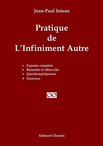 PRATIQUE DE L INFINIMENT AUTRE