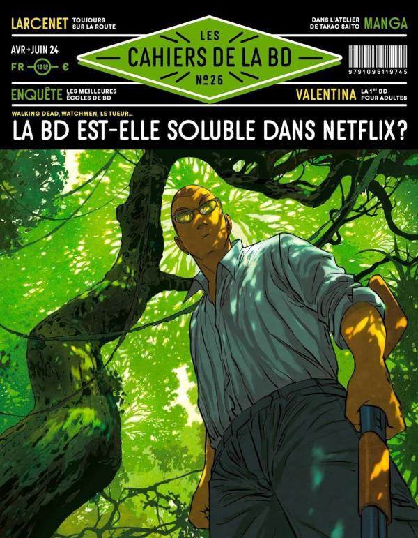 Les Cahiers de la BD N° 26, avril-juin 2024 : La BD est-elle soluble dans Netflix ?