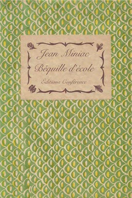 Béquille d'école. Une traversée