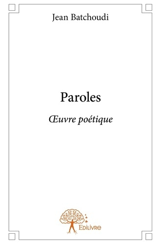 Batchoudi_Jean-Paroles._OEuvre_po_tique-9782332869432_0
