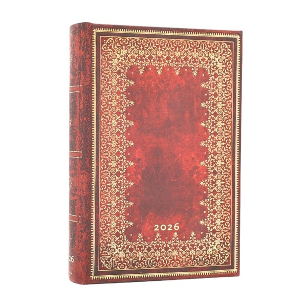 COLLECTIF-AGENDA_2026_12_MOIS_MINI_-_FEUILLE_D_OR_RELIURE_A_L_ANCIENNE-9780349708768_0