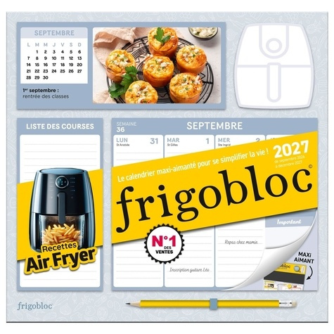 COLLECTIF-Frigobloc_Hebdomadaire_Air_Fryer_2027_-_Calendrier_sem_de_sept._2026_d_c._2027_-9791070160732_0