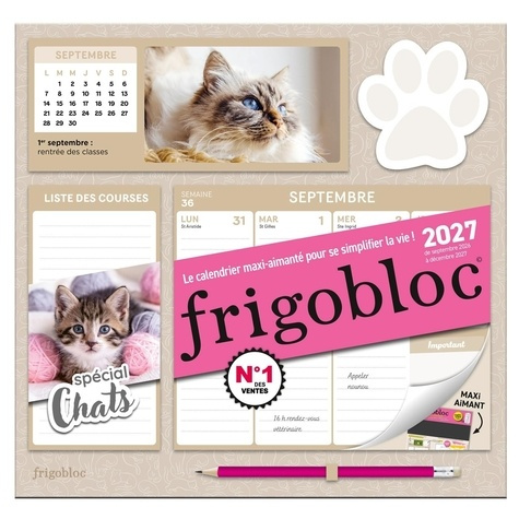 COLLECTIF-Frigobloc_Hebdomadaire_Chat_2027_-_Calendrier_sem_de_sept._2026_d_c._2027_-9791070160725_0