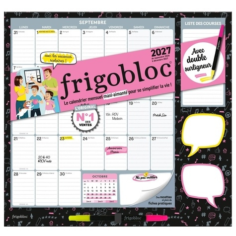 COLLECTIF-Frigobloc_Mensuel_Fluo_2027_-_Calendrier_mois_de_sept._2026_d_c._2027_-9791070160893_0