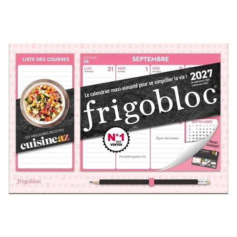 COLLECTIF-Mini_Frigobloc_Hebdomadaire_Cuisine_AZ_2027_-_Calendrier_compact_sem_de_sept._2026_d_c._2027_-9791070160800_0