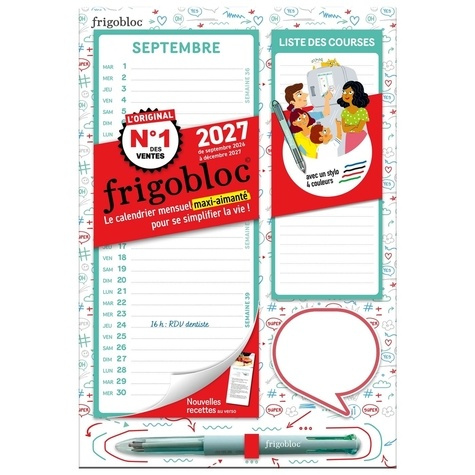 COLLECTIF-Mini_Frigobloc_Menusel_4_couleurs_2027_-_Calendrier_compact_mois_de_sept._2026_d_c._2027_-9791070160763_0