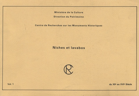 COLLECTIF-Niches_et_lavabos._Tome_1_Du_XIIe_au_XVIe_Si_cle-9782858224951_0