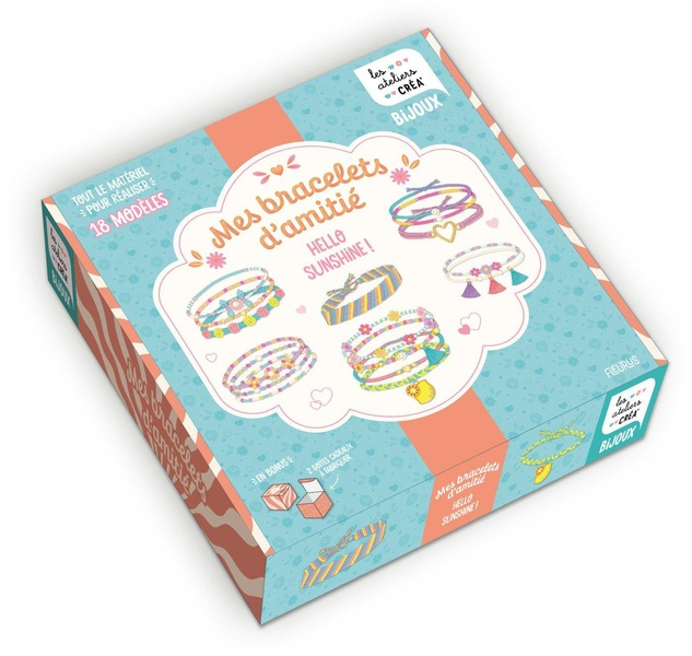 Deuzo_Hildegarde_Paris_Mathilde_Guivarc_h_Cl_m-Mes_bracelets_d_amiti_._Hello_sunshine_Coffret_avec_tout_le_mat_riel_pour_r_aliser_18_mod_les-9782215196570_0