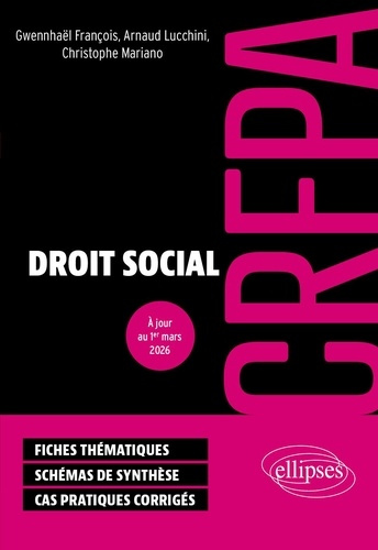 Fran_ois_Gwennha_l_Lucchini_Arnaud_Mariano_Chr-Droit_social._Crfpa-9782340115514_0