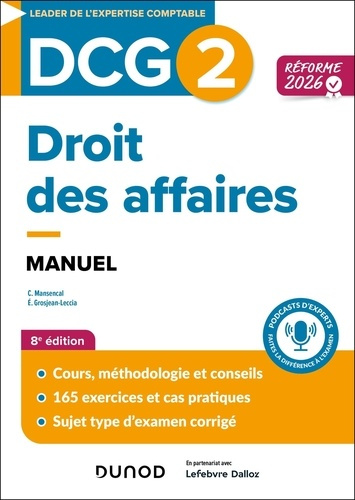 Grosjean-Leccia_Elise_Mansencal_C_line-DCG_2_Droit_des_affaires_-_Manuel_-_R_forme_2026-2027-9782100892051_0