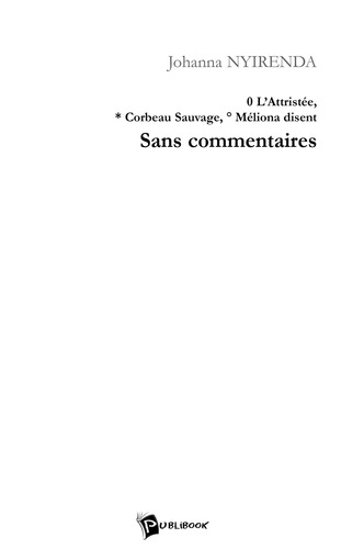 Johanna_Nyirenda-0_L_Attrist_e_Corbeau_Sauvage_M_liona_disent_Sans_commentaire-9782748305937_0
