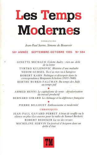 Kahn_Robert_Michaud_Ginette_Kulenovic_Tvrtko_Co-Les_Temps_Modernes_584_Les_Temps_Modernes_Tome_584-9782070743223_0