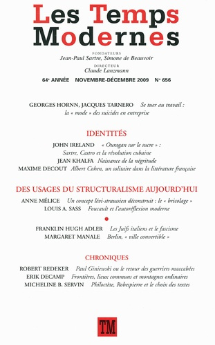 Khalfa_Jean_Collectif_Hornn_Georges_Tarnero_Ja-Les_Temps_Modernes_656_Les_Temps_Modernes_Tome_656-9782070127986_0