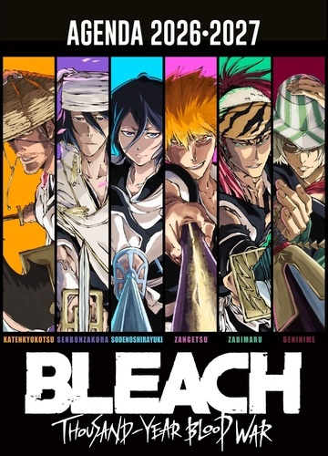 Kubo_Tite-Agenda_scolaire_2026-2027_Bleach._Thousand_Year_Blood_War_2026-2027-9782376976400_0