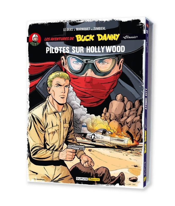 Le_Bras_Andr_Marniquet_Fr_d_ric_Zumbiehl_Fr_d-Les_aventures_de_Buck_Danny_Classic_Tome_12_Coffret_avec_un_ex-libris_num_rot_et_sign_._Edition-3701580713867_0