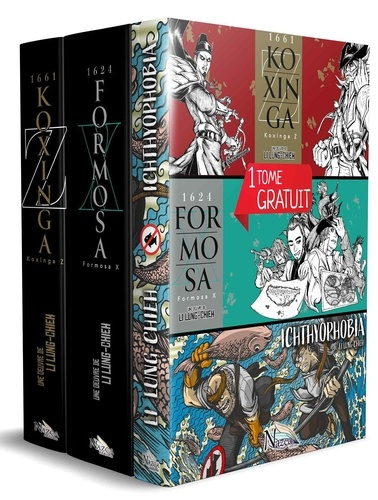 Li_Lung-Chieh-Pack_2_1_One_Shot_-_Taiwan_Histoire._Koxinga_Z_Formosa_X_Ichthyophobia_OFFERT-9782494400894_0