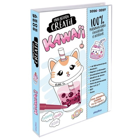 Playbac_Editions-Mon_agenda_cr_atif_Kawaii_2026-2027-9791070160558_0