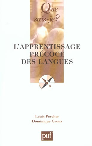 Porcher_Louis_Groux_Dominique-L_apprentissage_pr_coce_des_langues._2e_dition-9782130537670_0