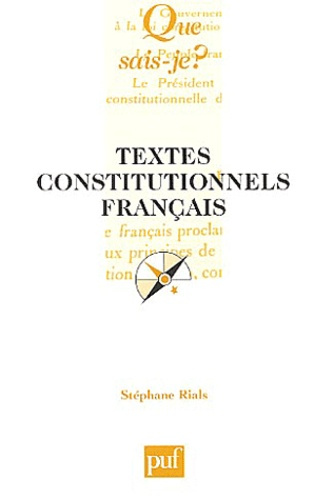 Rials_St_phane-Textes_constitutionnels_fran_ais-9782130541905_0