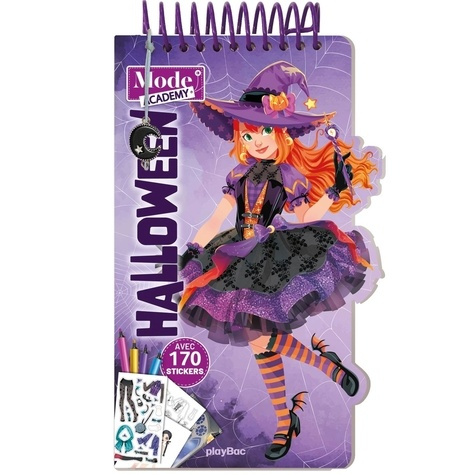 SHIILIA-Carnet_cr_atif_Mode_Academy_Halloween_avec_un_bracelet_._Avec_180_stickers-9791070162675_0