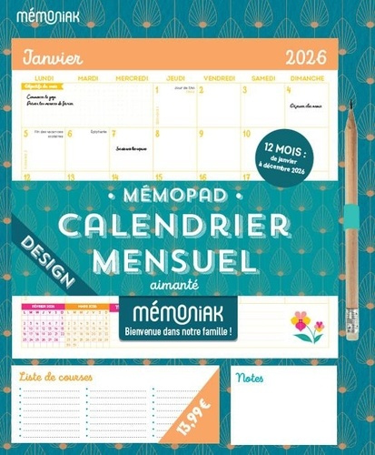 XXX-M_mopad_Calendrier_mensuel_aimant_2026_-_Design_12_mois_-9782383827757_0