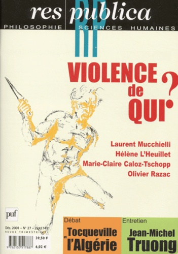 XXX-Res_publica_N_27_D_cembre_2001_Violence_de_qui_-9782130517887_0